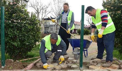 Dulkadiroğlu'nda park ve bahçe düzenlemesi