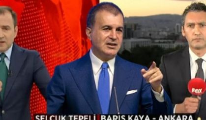 AK Partili Ömer Çelik muhalif kanal FOX TV çıkarttırıp öyle salona girdi