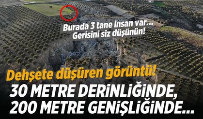 Hatay'dan felaket görüntü! İkiye ayrıldı