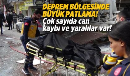 Deprem bölgesi Şanlıurfa'da büyük patlama: 2 ölü, 8 yaralı