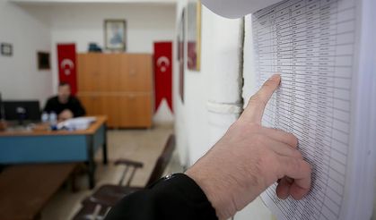 Seçmen listeleri Onikişubat'ta askıya çıkarıldı