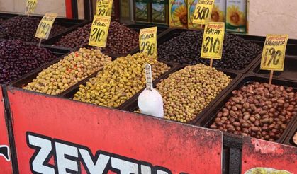 Zeytinin satışı, artan fiyatları sebebi ile azaldı