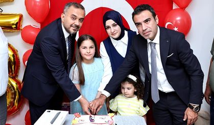 Başkan Toptaş’tan şehit kızına doğum günü sürprizi