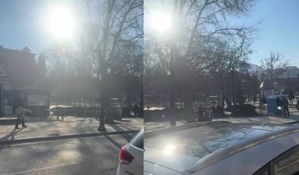 Kahramanmaraş'ta Kavgaya Sebep Olan Kadın Bayrağı Kesmeye Çalışmış