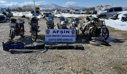 Afşin’de Motosiklet Hırsızı 2 Şahıs Yakalandı