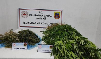 Afşin’de Yasaklı Madde Operasyonu! Jandarmadan Kaçamadılar