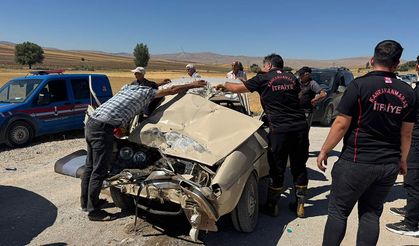 Afşin’de Korkutan Kaza: 3 Kişi Yaralandı