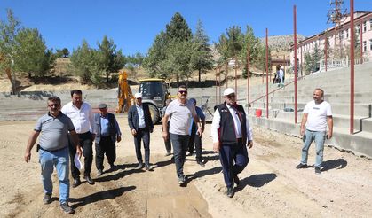 Baydemirli Güreş Sahası yenileniyor!