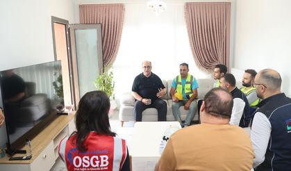 Başkan akpınar’dan güneşevler’e yerinde inceleme