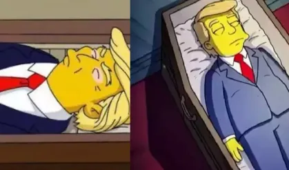 Simpsonlar, Trump'ın ölüm tarihini açıkladı! Nasıl öleceği bile belli
