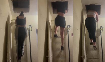 Masaj Salonuna Fuhuş Baskını: Gizli Geçitte Yakalandılar