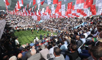 29. Geleneksel bertiz boyalı güreşleri coşkukla tamamlandı