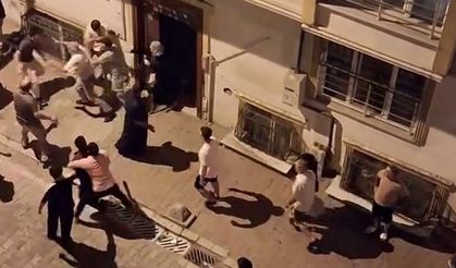 Çocukların kavgasına aileler dahil oldu, ortalık savaş alanına döndü