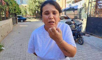 Kaçan şahsı yakalamak isteyen kadın yumruklandı