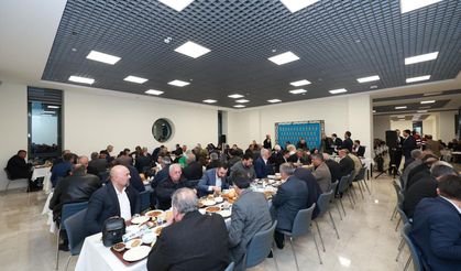 Muhtarlarla aynı sofrada: Onikişubat’ta Ramazan buluşması
