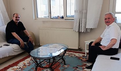 Abdurrahman Bağcı’dan Mustafa Karaaslan’a Ziyaret