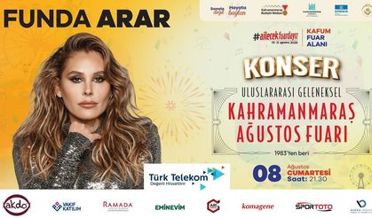 Geleneksel Ağustos Fuarı'nda dev konser: Funda Arar sahne alacak