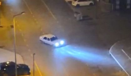 Mersin’de bir drift attı, iki Tofaş parası gitti