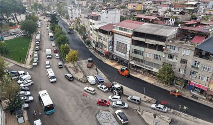 Kahramanmaraş’ta 24 noktada asfalt çalışması