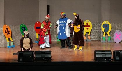 Kahramanmaraş’ta çocuklara matematikli tiyatro