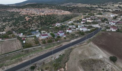 Kahramanmaraş’ta kırsal mahalleye yeni asfalt