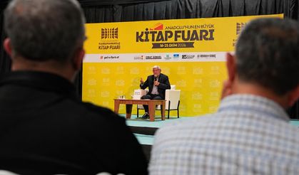 Süleyman Arslantaş Kitap Fuarı’nda Orta Doğu’yu anlattı