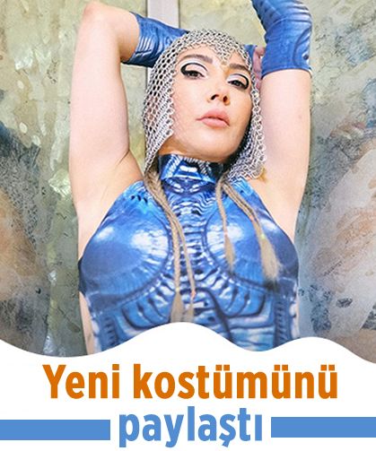 Hande Yener yeni kostümüyle Kleopatra'ya benzetildi