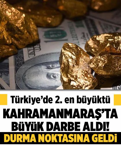 Türkiye 2. en büyüktü! Kahramanmaraş'ta altın üretimi durdu, kuyumcular yardım bekliyor