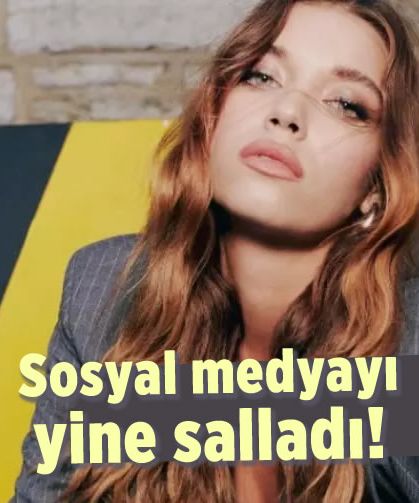 Afra Saraçoğlu sosyal medyayı yine salladı