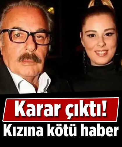 Ferdi Tayfur'un kızı Tuğçe Tayfur'a kötü haber!