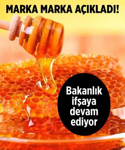 Bakanlık ifşaya devam ediyor: 11 bal markası taklit ve tağşiş listesinde