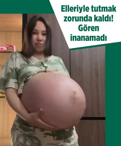 Elleriyle tutmak zorunda kaldı! Gören inanamadı, sosyal medyada yorum yağmuruna tutuldu