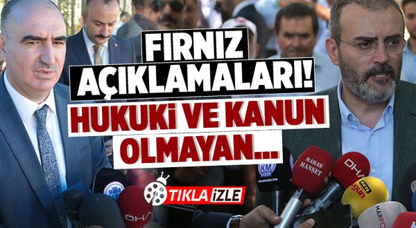 AK Partili Ünal ve Vali Özkan'dan ''çardak'' kavgası açıklaması!