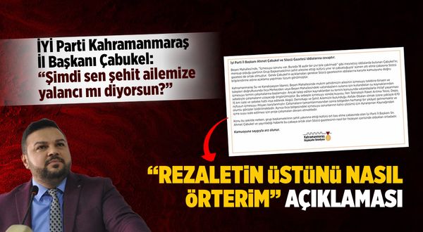 'Şehit ailesinin su sorunu' tartışması: Ahmet Çabukel'den Büyükşehir Belediyesi'ne sert yanıt!