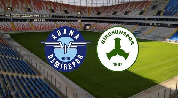 Adana Demirspor - Giresunspor maçını donmadan HD olarak canlı izle!