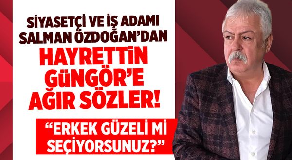 Salman Özdoğan'dan canlı yayında çok sert sözler!