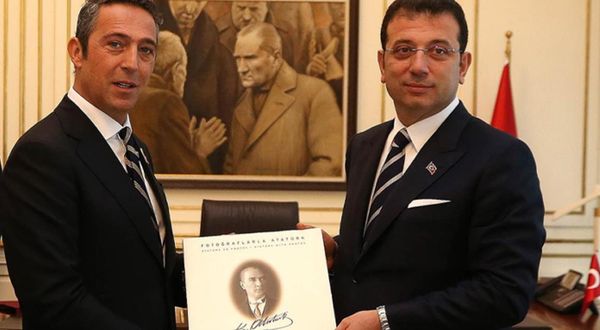 İBB Başkanı Ekrem İmamoğlu ile Fenerbahçe Başkanı Ali Koç arasıdaki buzlar eridi
