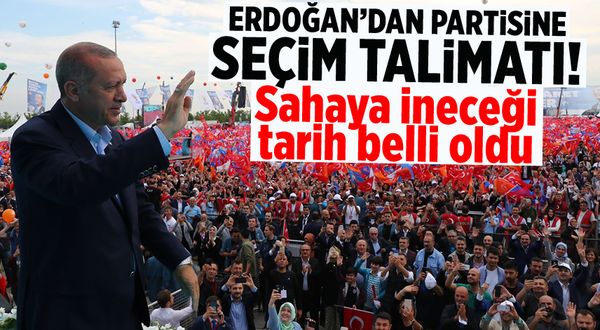 AK Parti'de genel seçim hazırlığı! Erdoğan talimatı verdi