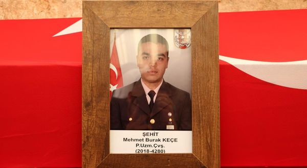 Kahramanmaraş'ta şehide veda! Piyade Uzman Çavuş Mehmet Burak Keçe gözyaşları ile uğurlandı