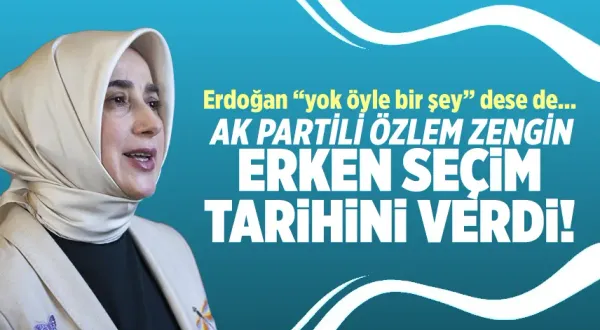 AK Parti'den bomba erken seçim tarihi! Açıklama yapıldı