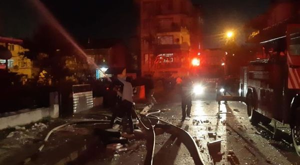 O ilde doğal gaz patlaması