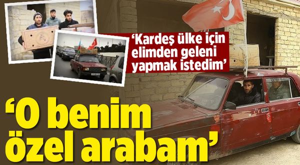 Can Azerbaycanlı Server Beşirli eski arabasından vazgeçmedi! 'O Benim özel arabam'
