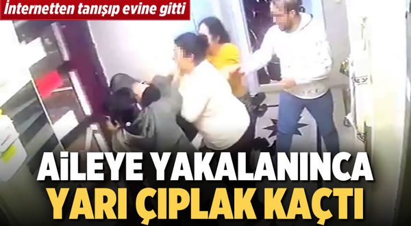 İnternetten tanıştığı engelli gencin evine gitti, yakalanınca kaçtı
