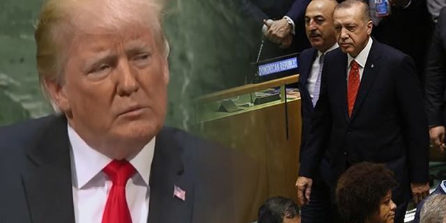 BM'de gergin anlar: Trump kürsüye çıktı, Erdoğan salonu terk etti