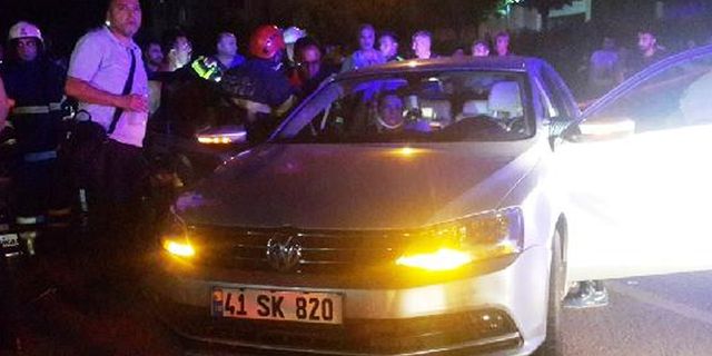 Kocaeli'de Dörtyol ağzında iki otomobil çarpıştı: 5 yaralı