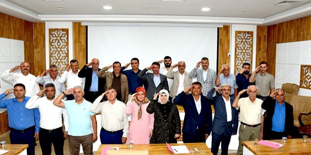 Türkoğlu Meclisi'nden 'Barış Pınarı'na tam destek!