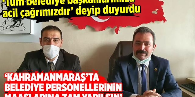 Türk Eğitim Sen Kahramanmaraş Şubesi'nden kritik açıklama!