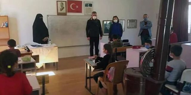 Antalya'da imamın eşinin çarşaflı derse girmesine ilişkin soruşturma açıldı