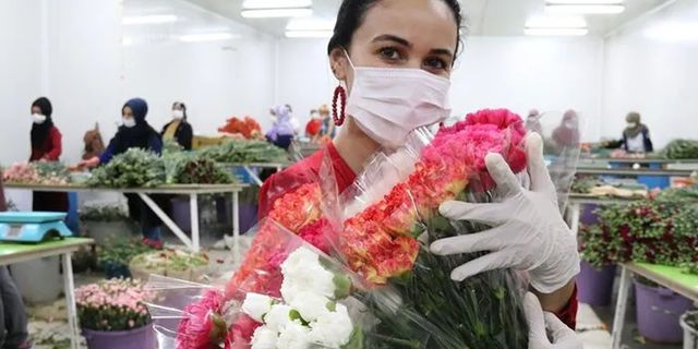 Antalya'da kesme çiçek sektörü pandemi krizini fırsata çevirdi