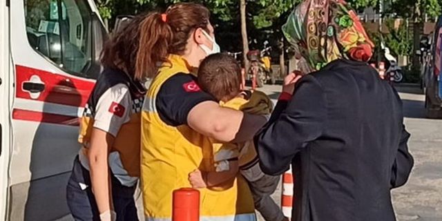 Bursa'da balkondan düşen 3 yaşındaki çocuk yaralandı!